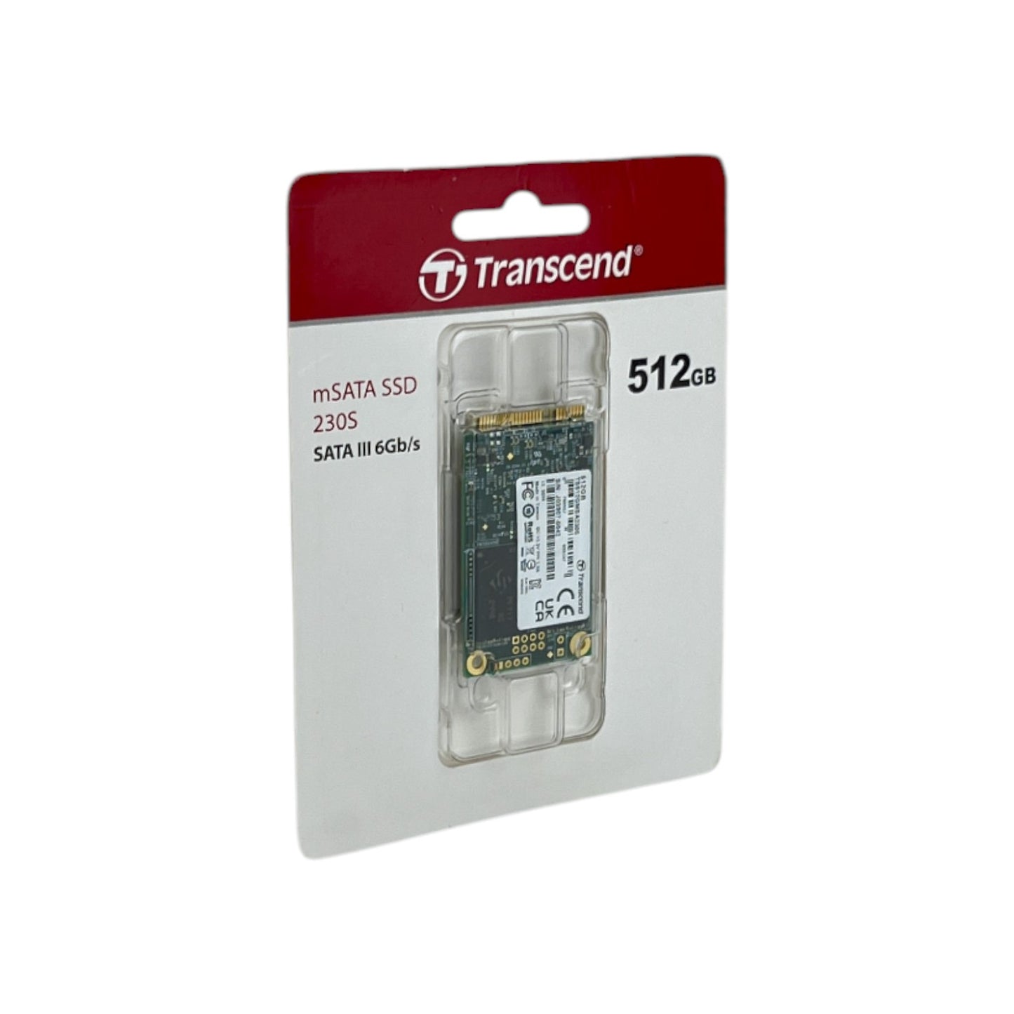Transcend MSA230S 512 GB SATA III 6 Gb/s mSATA Internal Solid State Drive SSD | Neu