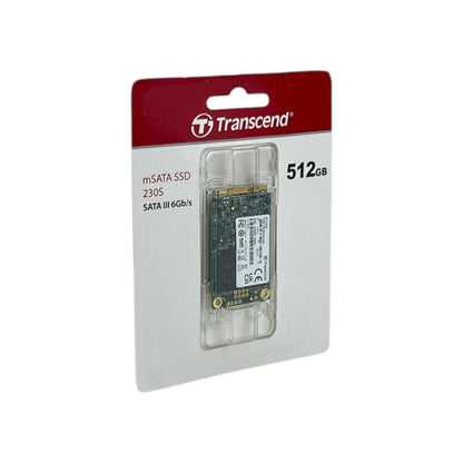 Transcend MSA230S 512 GB SATA III 6 Gb/s mSATA Internal Solid State Drive SSD | Neu