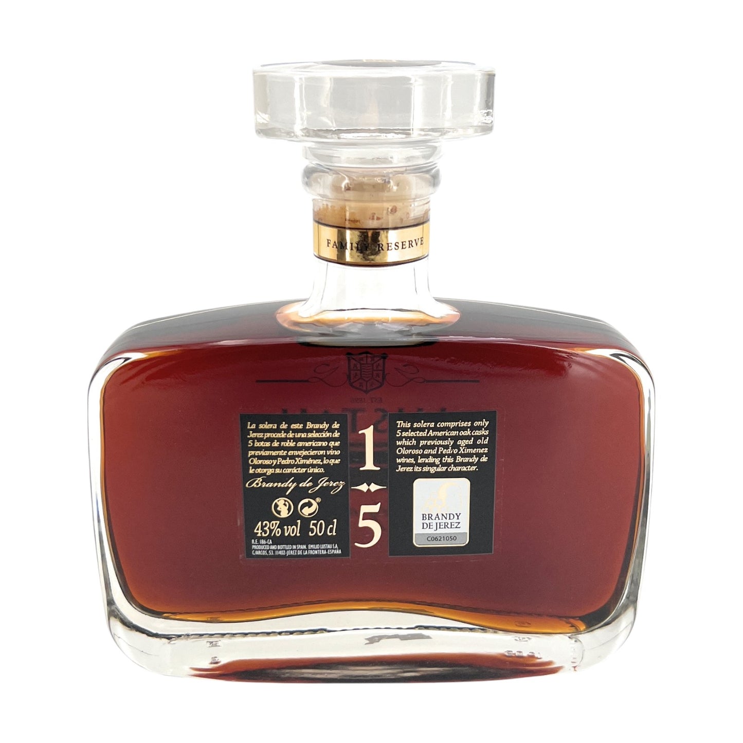 Lustau Brandy de Jerez Gran Reserva Solera 1x 0,5 l Alkohol 43% vol. | Neu