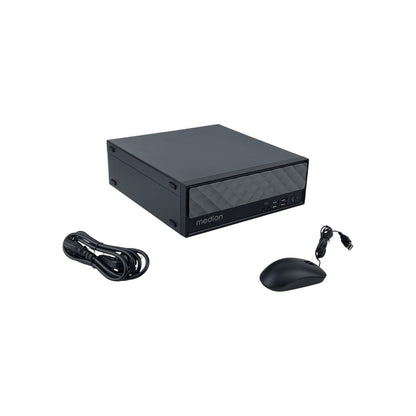 MEDION T80 Slim Multimedia Mini PC i5-12450H 16GB 512GB WLAN Bluetooth Win11 | Retourware