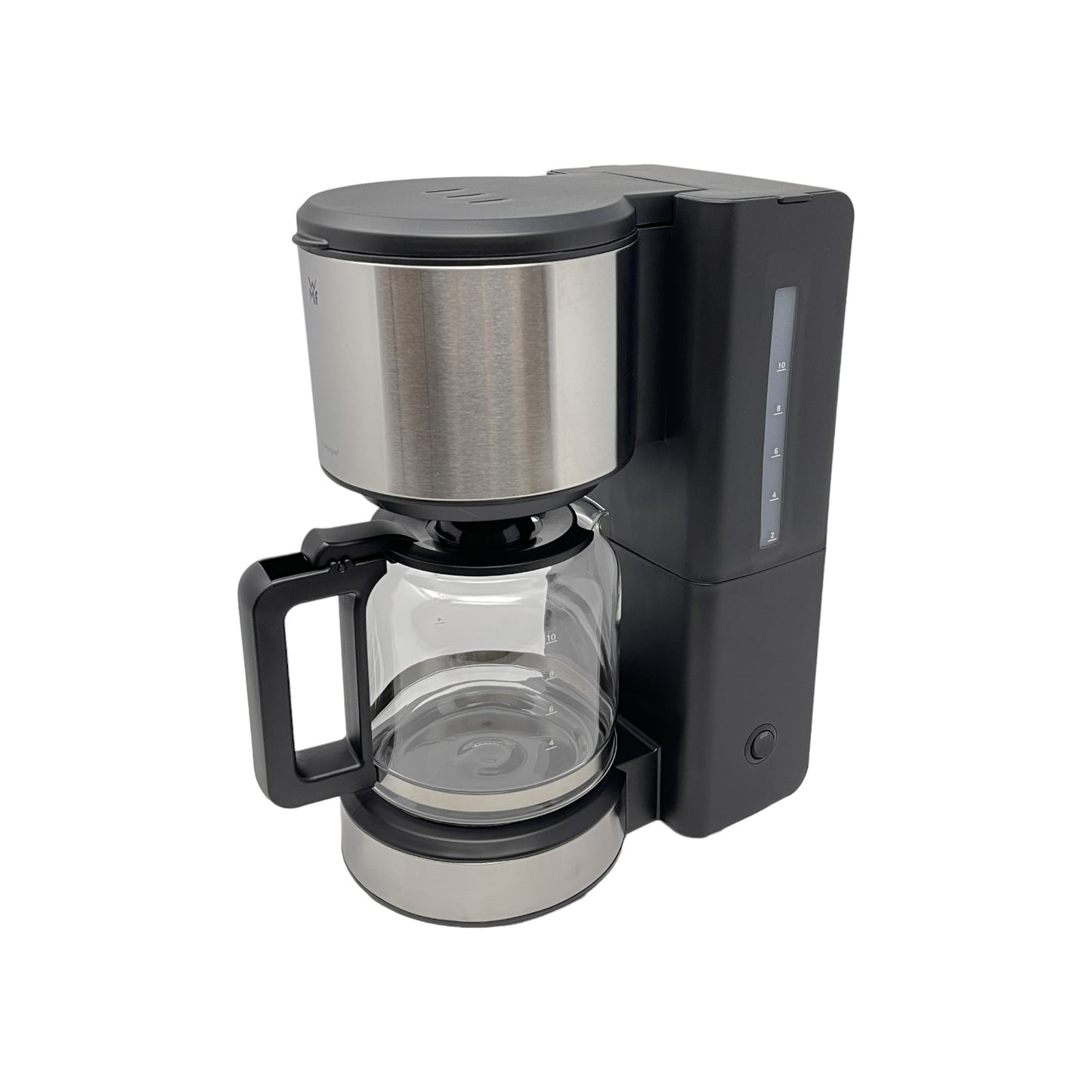 WMF STELIO Aroma Filterkaffeemaschine mit Glaskanne Edelstahl Silber | Retourware