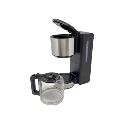 WMF STELIO Aroma Filterkaffeemaschine mit Glaskanne Edelstahl Silber | Retourware