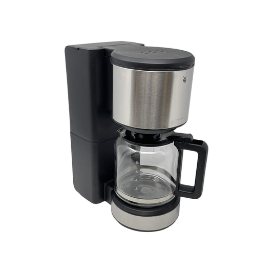 WMF STELIO Aroma Filterkaffeemaschine mit Glaskanne Edelstahl Silber | Retourware