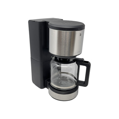 WMF STELIO Aroma Filterkaffeemaschine mit Glaskanne Edelstahl Silber | Retourware