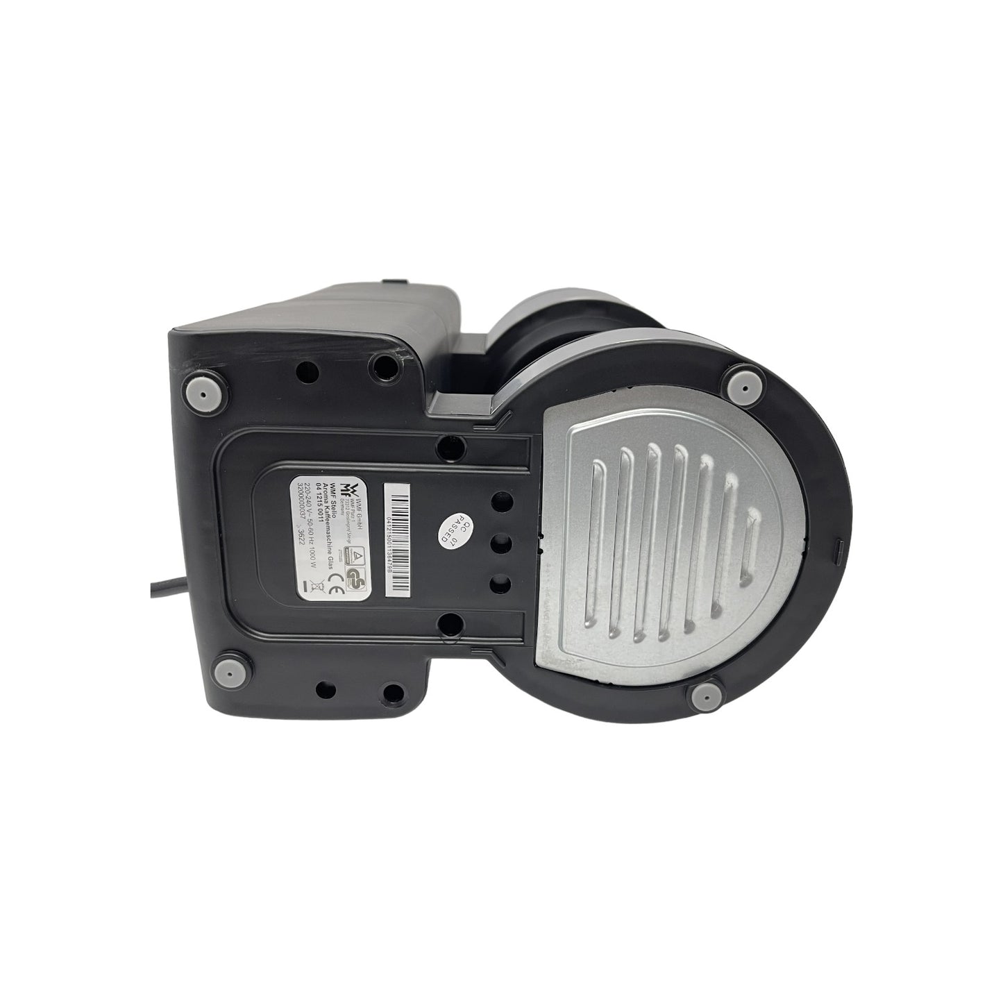 WMF STELIO Aroma Filterkaffeemaschine mit Glaskanne Edelstahl Silber | Retourware