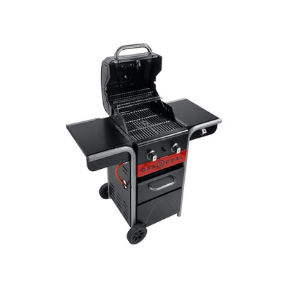 Char-Broil Gas2Coal 210 Gas Grill 3 Brenner 6 - 8 Personen 6.4kW Schwarz | Neu