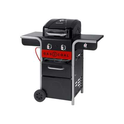 Char-Broil Gas2Coal 210 Gas Grill 3 Brenner 6 - 8 Personen 6.4kW Schwarz | Neu