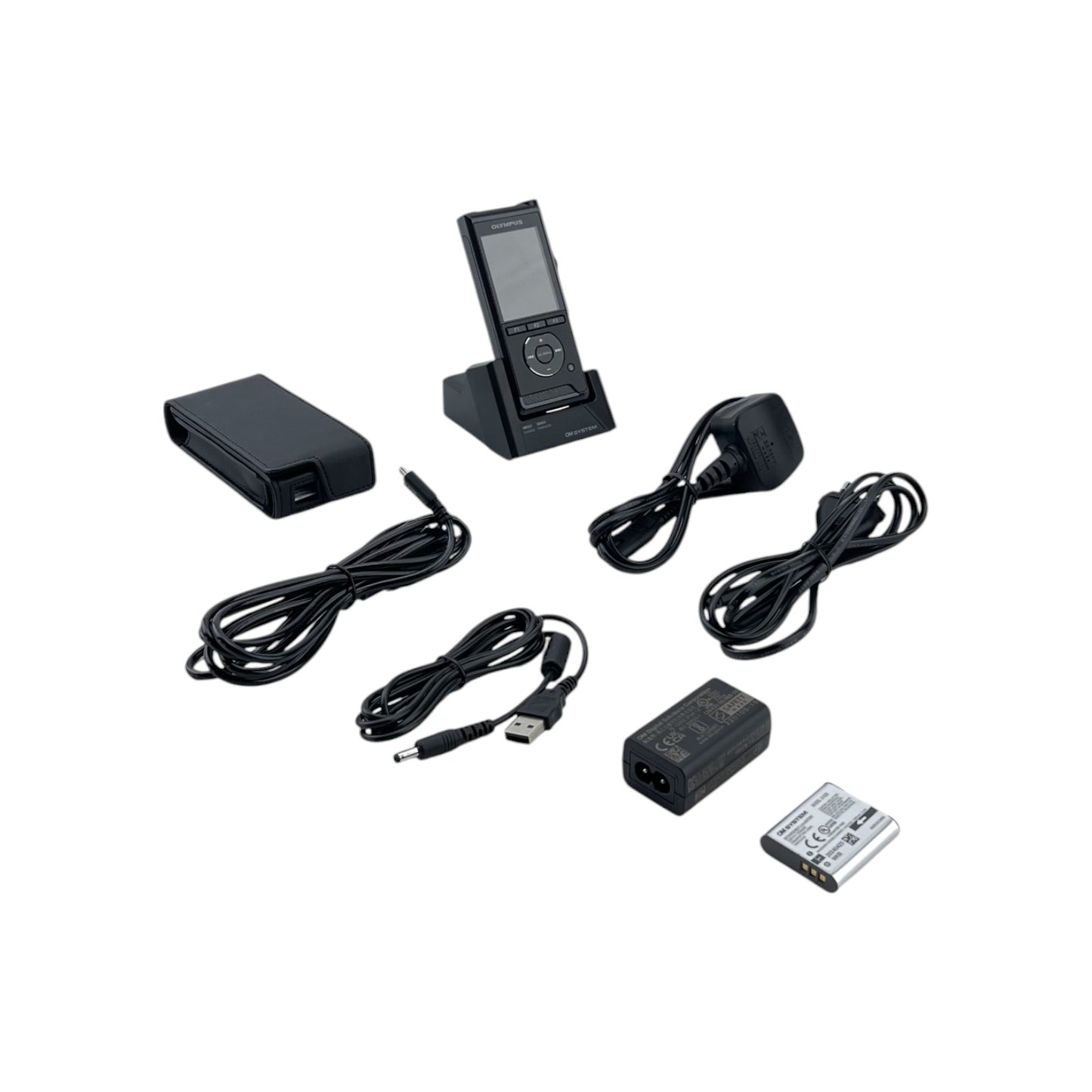 Olympus DS-9500 Premium Diktiergerät Stereo Mikrofon WiFi 3.5mm Klinke microSD | Retourware