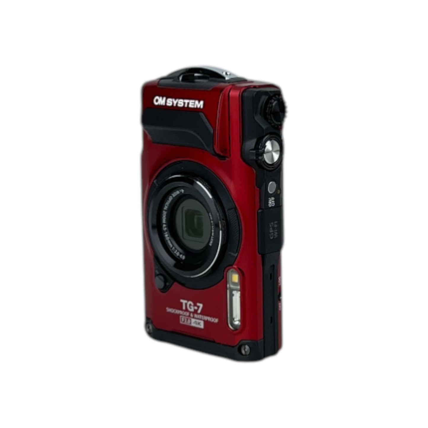 OM SYSTEM TG-7 Digitalkamera wasserdicht stoßfest 4K-Video 4fach-Weitwinkelzoom | Retourware