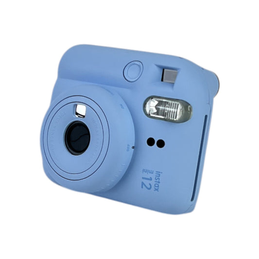 Fujifilm Instax Mini 12 Sofortbildkamera Selfiespiegel Autofokus Pastellblau | Neu