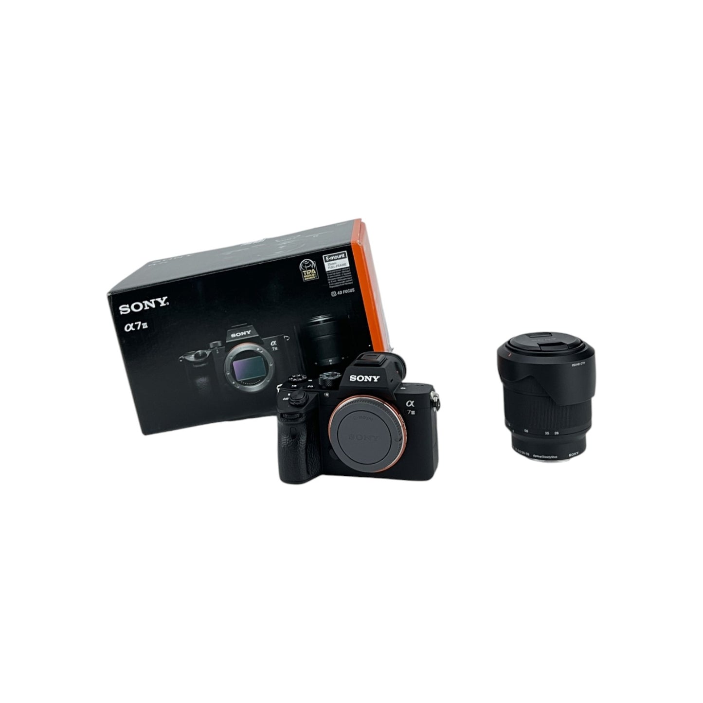 Sony Alpha 7 III Kit Objektiv FE 28-70mm Spiegellos Vollformat Kamera 4K schwarz | Retourware