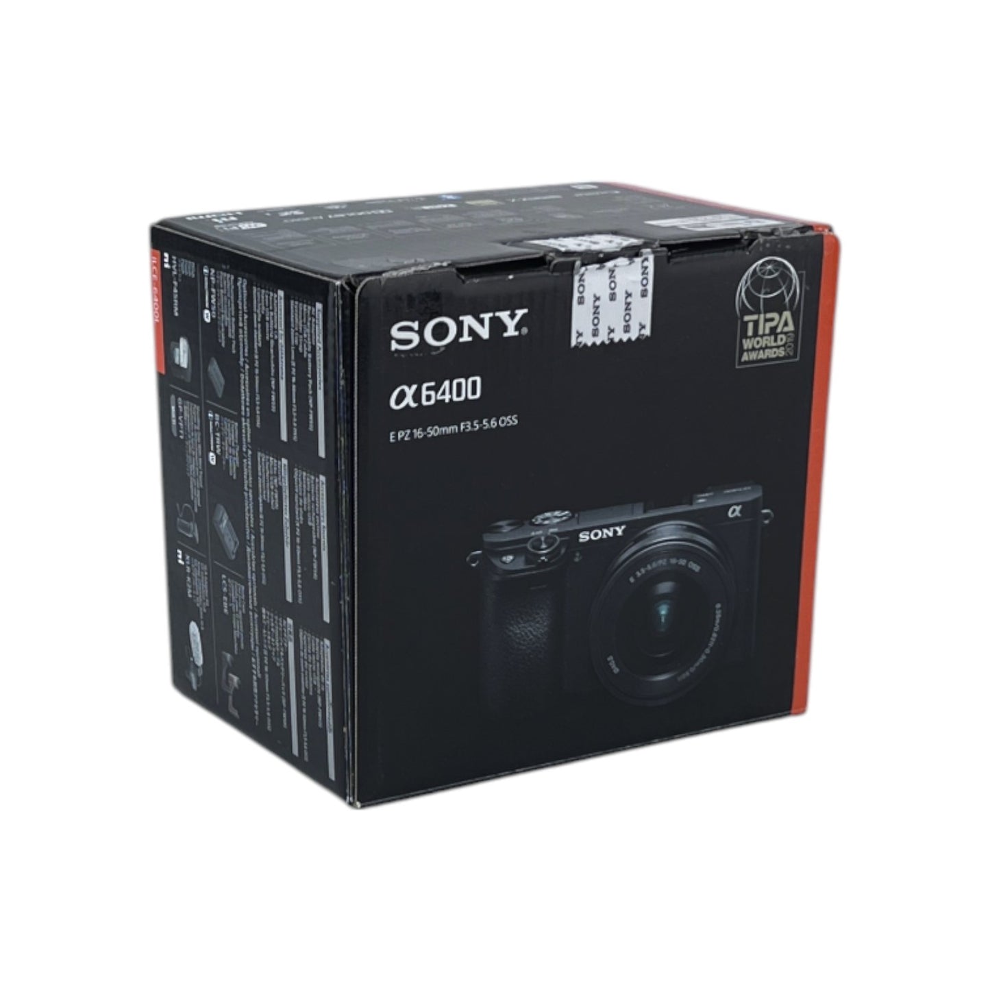 Sony Alpha 6400 Spiegellose APS-C VLOG Systemkamera 24.2MP 16-50mm f/3.5-5.6 | Retourware