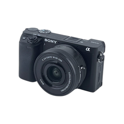 Sony Alpha 6400 Spiegellose APS-C VLOG Systemkamera 24.2MP 16-50mm f/3.5-5.6 | Retourware