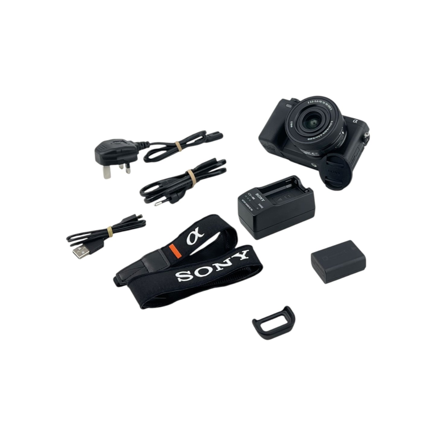 Sony Alpha 6400 Vlogging Systemkamera APS-C 16–50mm Objektiv Autofokus 4K-Video | Retourware