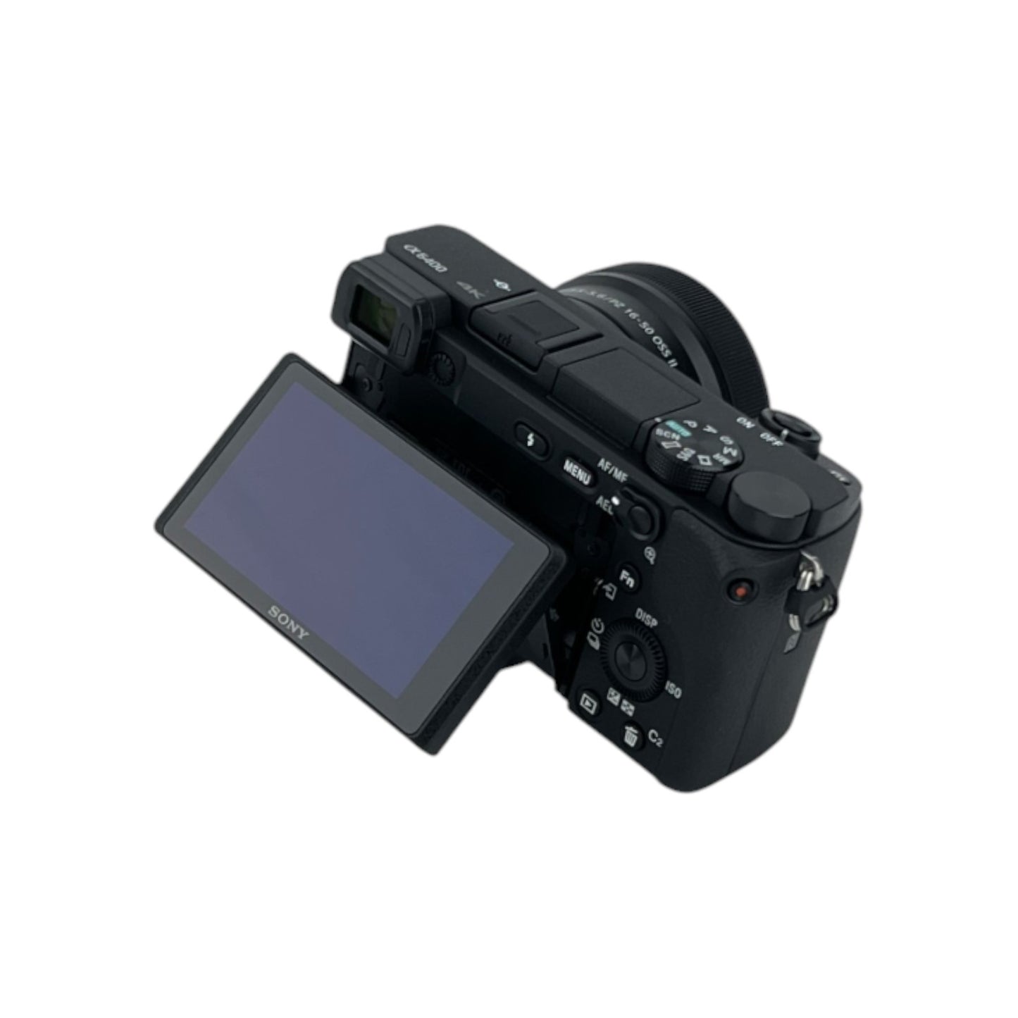 Sony Alpha 6400 Vlogging Systemkamera APS-C 16–50mm Objektiv Autofokus 4K-Video | Retourware