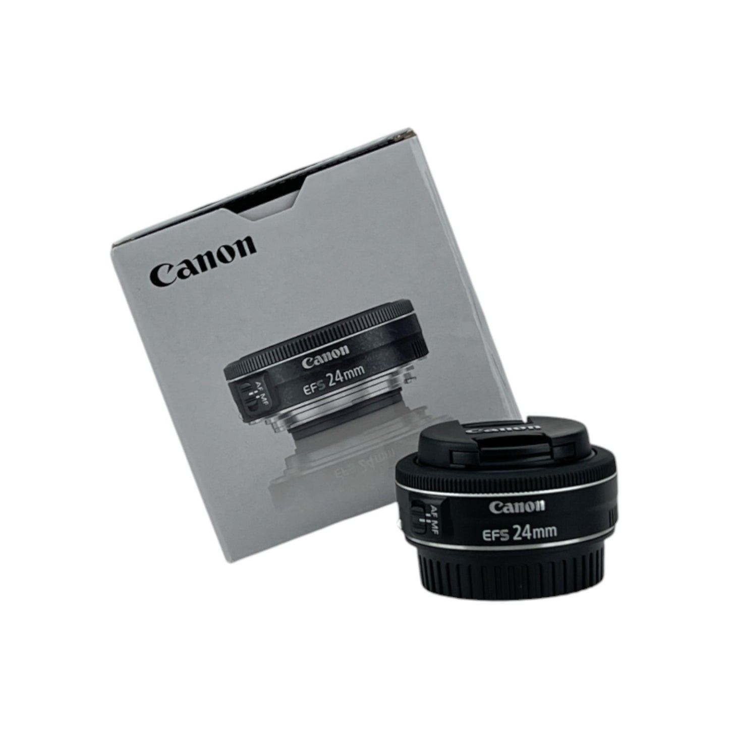 Canon EF-S Standart Objektiv f/2,8 24mm STM Pancake Objektiv Schwarz | Retourware