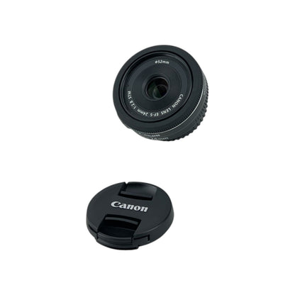 Canon EF-S Standart Objektiv f/2,8 24mm STM Pancake Objektiv Schwarz | Retourware
