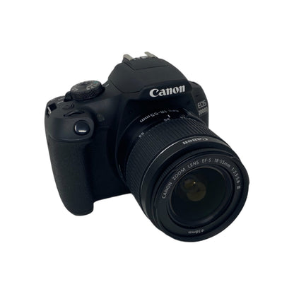 Canon EOS 2000D Spiegelreflexkamera mit Objektiv EF-S 18-55 F3.5-5.6 III 24,1 MP | Retourware