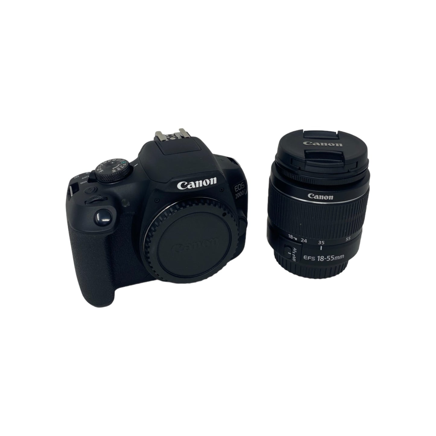 Canon EOS 2000D Spiegelreflexkamera mit Objektiv EF-S 18-55 F3.5-5.6 III 24,1 MP | Retourware