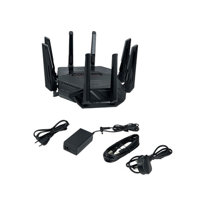 ASUS ROG Rapture GT-BE98 Quad-Band WiFi 7 Gaming Router Mobile Game Mode AiMesh | Retourware