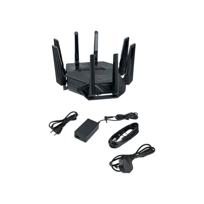 ASUS ROG Rapture GT-BE98 Quad-Band WiFi 7 Gaming Router Mobile Game Mode AiMesh | Retourware