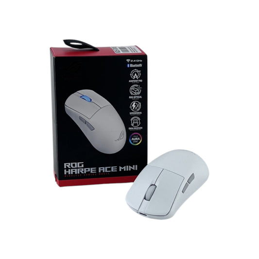 ASUS ROG Harpe Ace Mini White ultraleichte E-Sport Gaming Maus 49 Gramm Wireless | Retourware