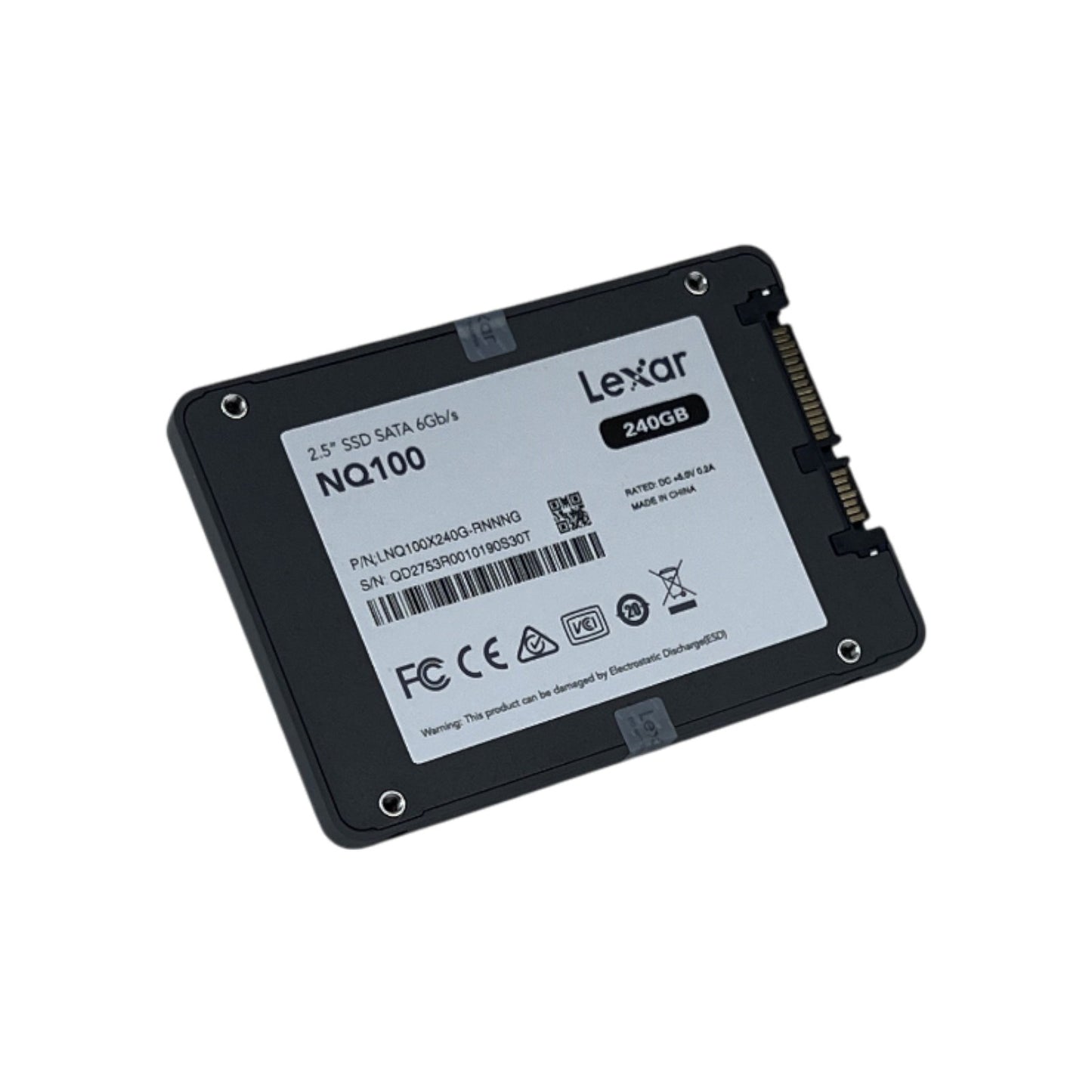 Lexar NQ100 240GB Gaming Festplatte 2,5 Zoll SATA III Interne SSD 550 MB/s | Neu