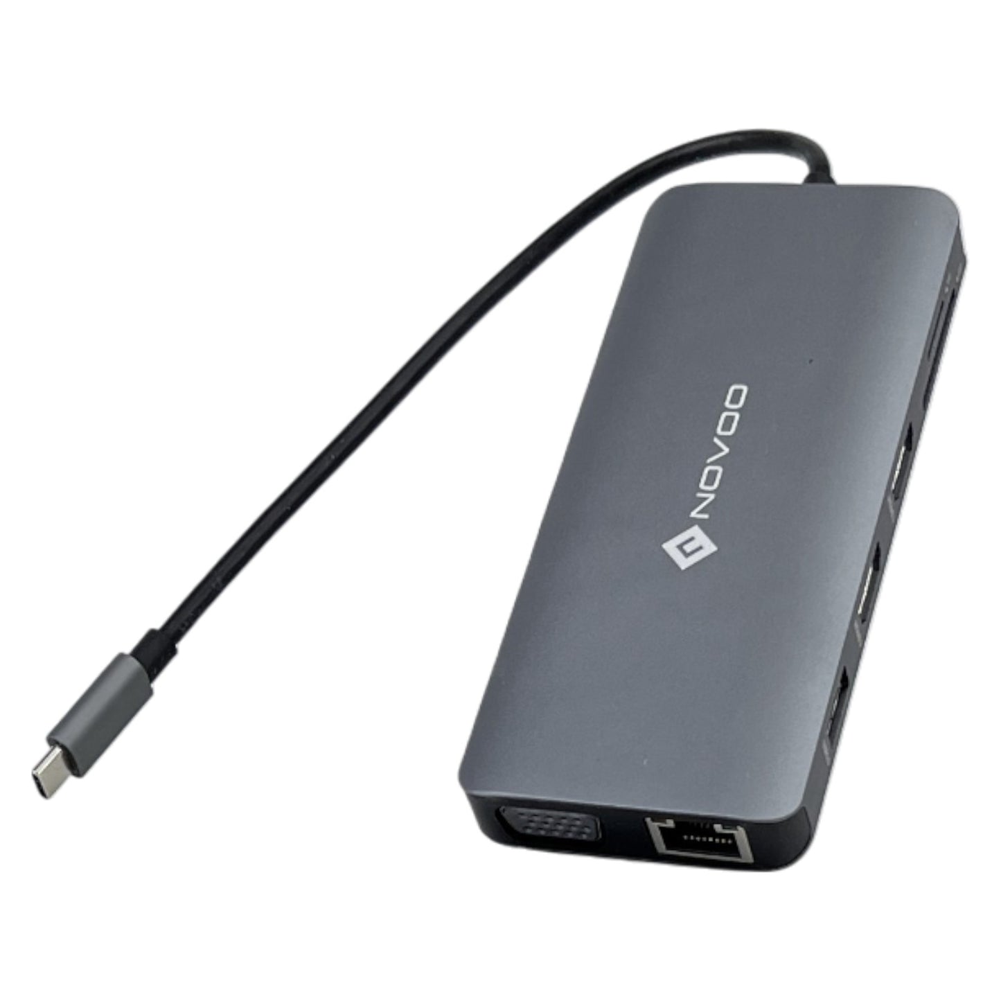 Novoo RM11 Dockingstation 11 in 1 USB-C Hub Multiport Adapter | Neu