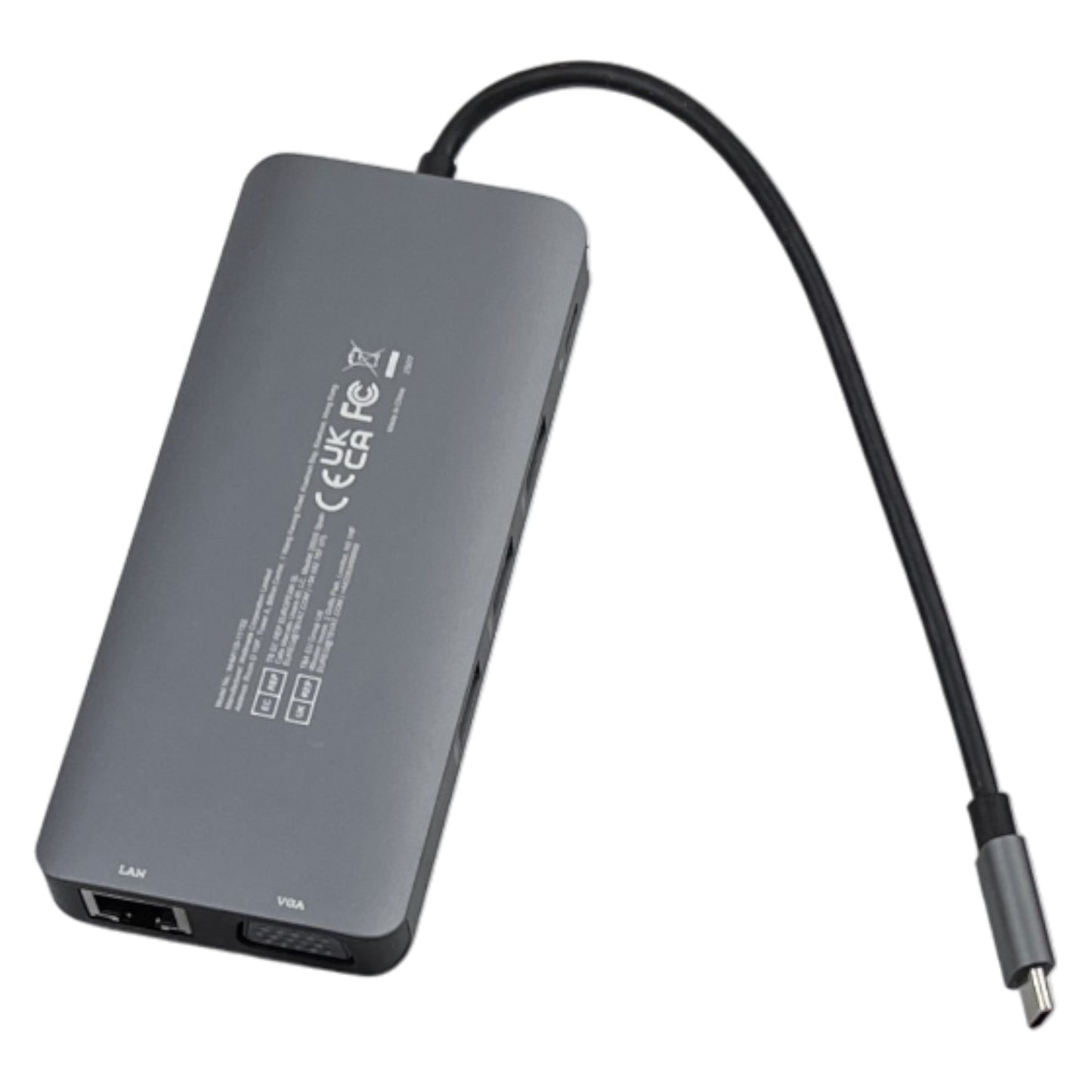 Novoo RM11 Dockingstation 11 in 1 USB-C Hub Multiport Adapter | Neu