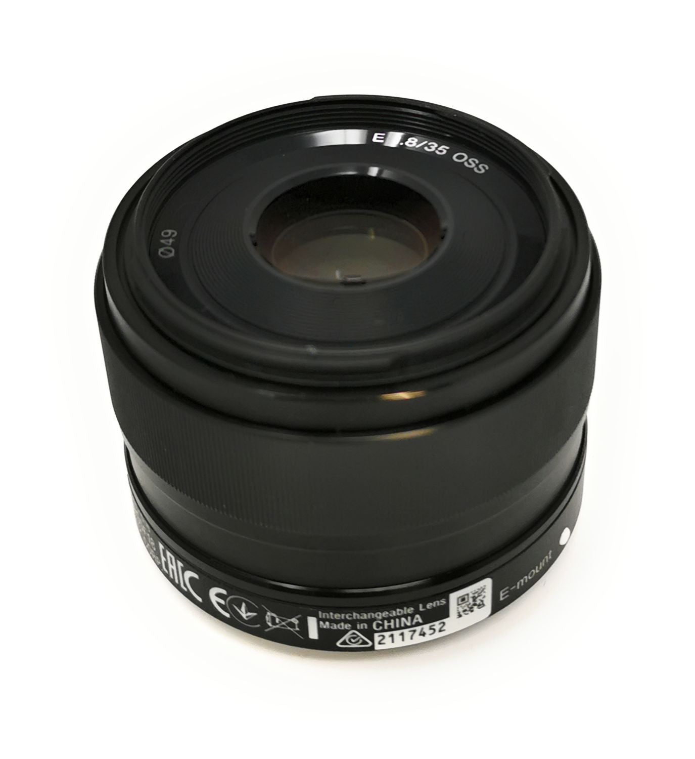 Sony SEL-35F18 Standard Objektiv Festbrennweite 35mm F1.8, APS-C E-Mount schwarz | Retourware