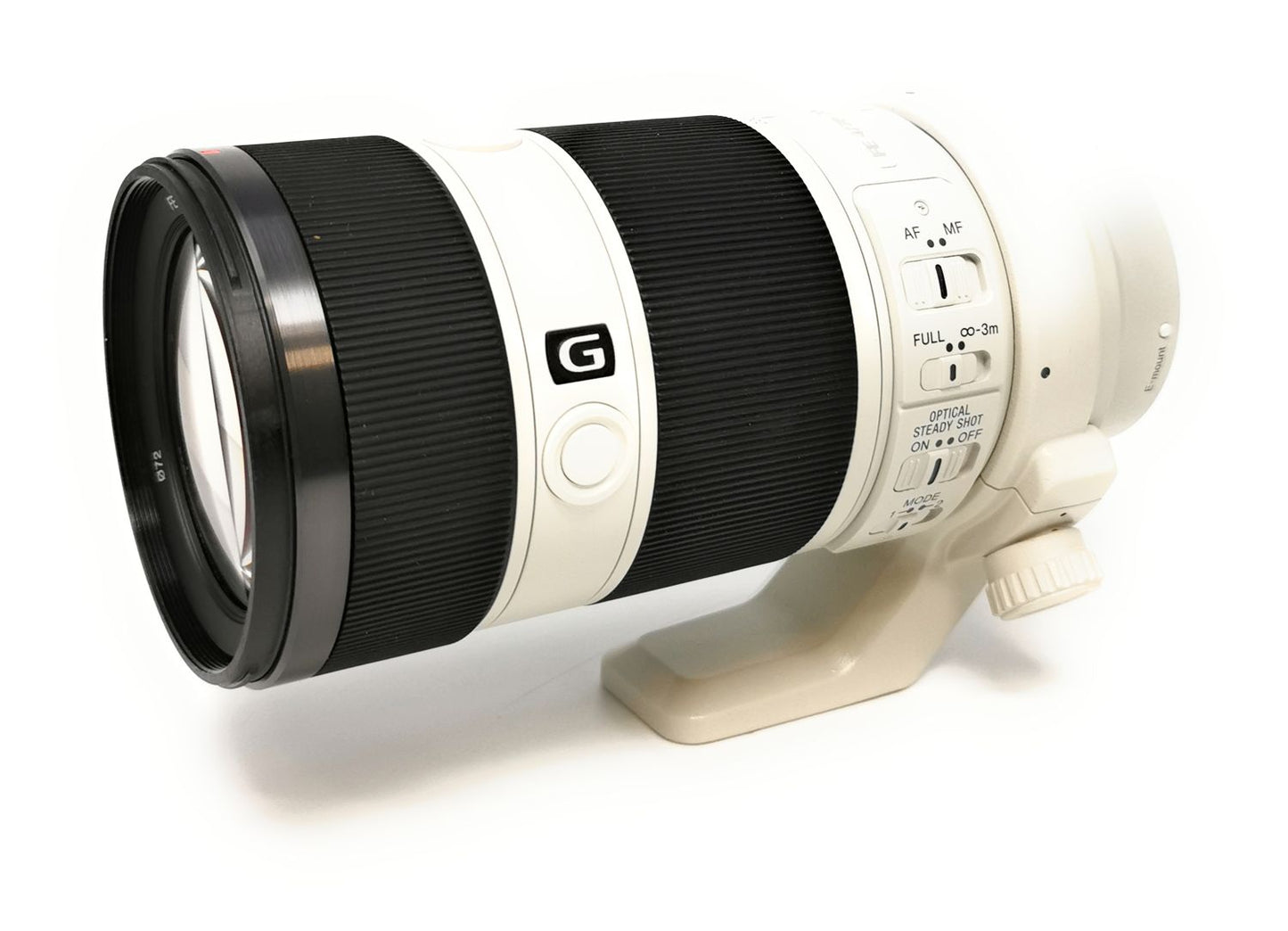 Sony Objektiv FE 70-200 mm f/4 G OSS Vollformat Tele-Zoomobjektiv SEL70200G weiß | Retourware