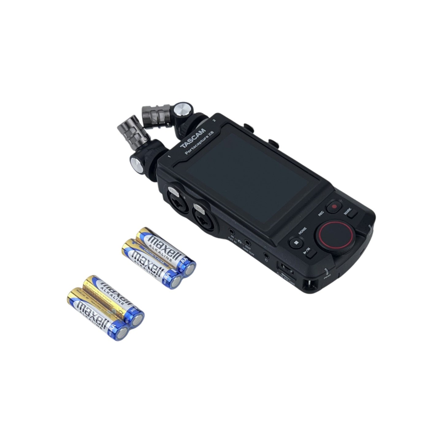 Tascam Portacapture X8 Mobilrecorder High-Resolution 32bit 192kHz Rekorder Black | Retourware