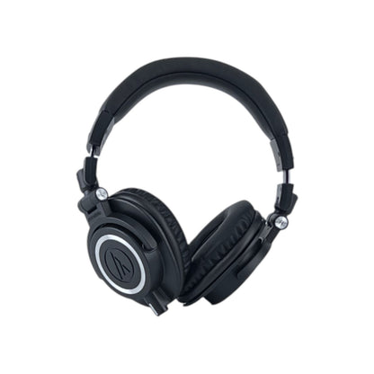 Audio-Technica M50x Over Ear Kopfhörer Kopfbügel 3.5/6.35 mm Klinke Schwarz | Retourware