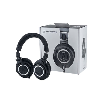 Audio-Technica M50x Over Ear Kopfhörer Kopfbügel 3.5/6.35 mm Klinke Schwarz | Retourware