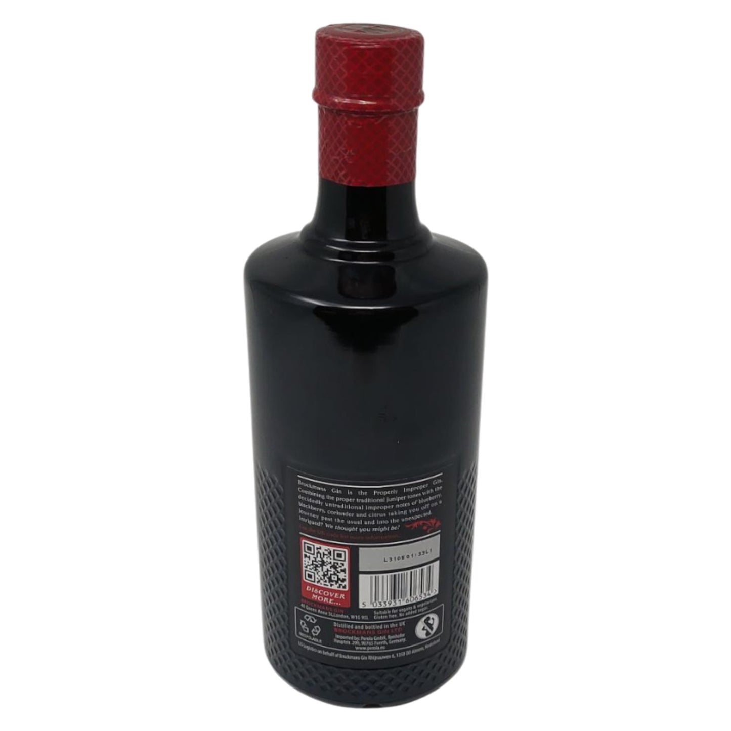 Brockmans Intensely Smooth Gin 40% vol. Alkohol 1x 0,7l Flasche | Neu