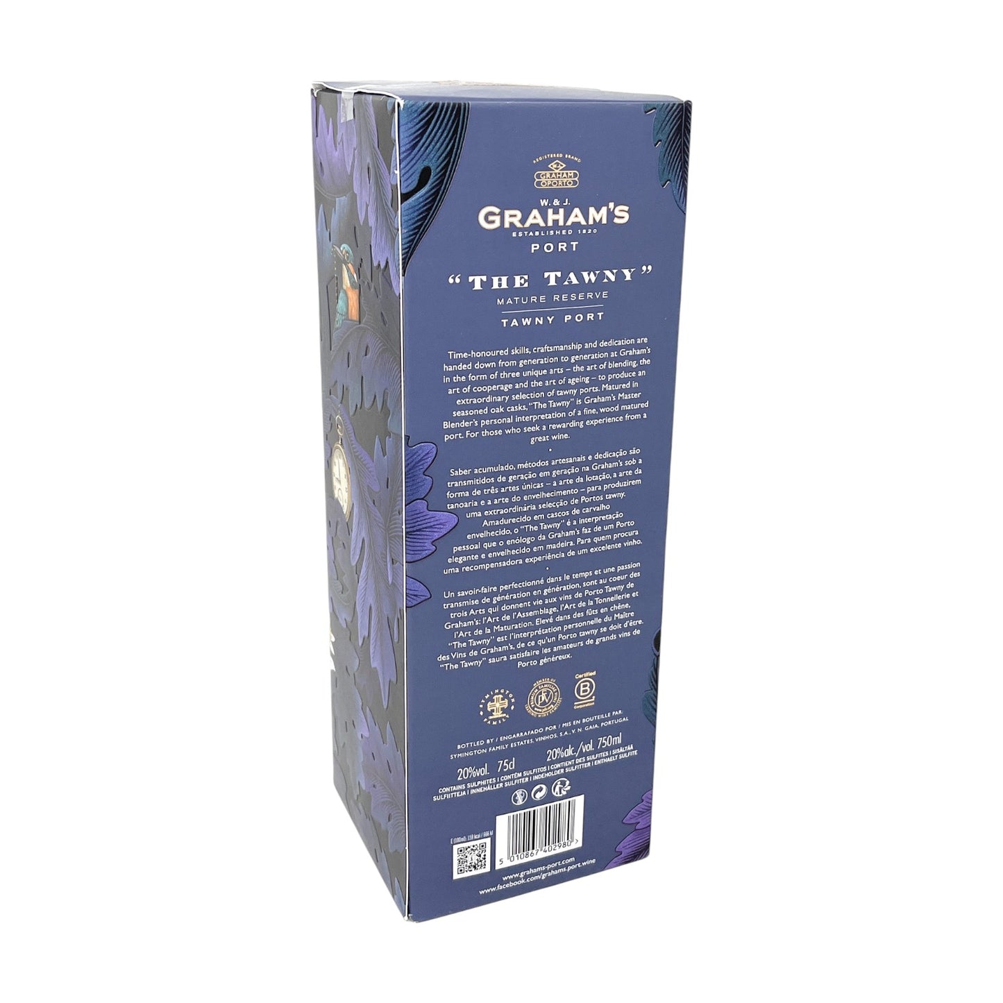 Graham's The Tawny Port Sake 1 x 0,75l Alkohol 20% vol. | Neu