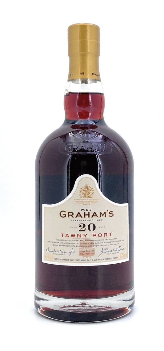 W.&J. Graham's Tawny Port 20 Jahre Portwein 1x 0,75 l Alkohol 20% vol. | Retourware