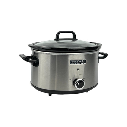 Crock-Pot Schongarer CSC025X Slow Cooker Chrom 3.5L 2-4 Personen 210W Aluminium | Retourware