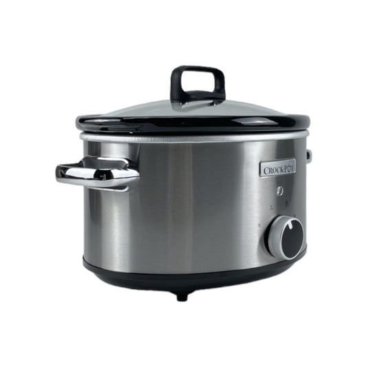 Crock-Pot CSC028X-01 Schongarer Slow Cooker 3.5L 3-4 Personen 2 Stufen Edelstahl | Neu