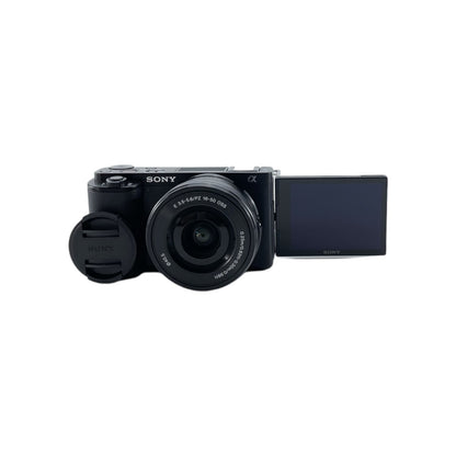 Sony Alpha ZV-E10 Spiegellose Vlog Kamera 4K-Video APS-C 2021 Schwarz | Retourware
