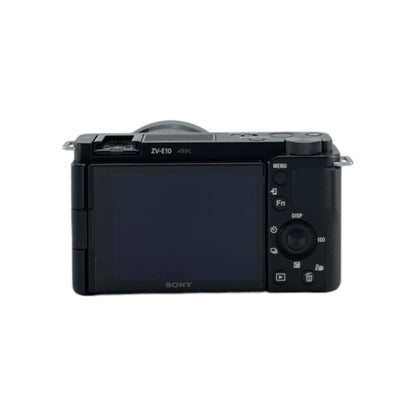 Sony Alpha ZV-E10 Spiegellose Vlog Kamera 4K-Video APS-C 2021 Schwarz | Retourware
