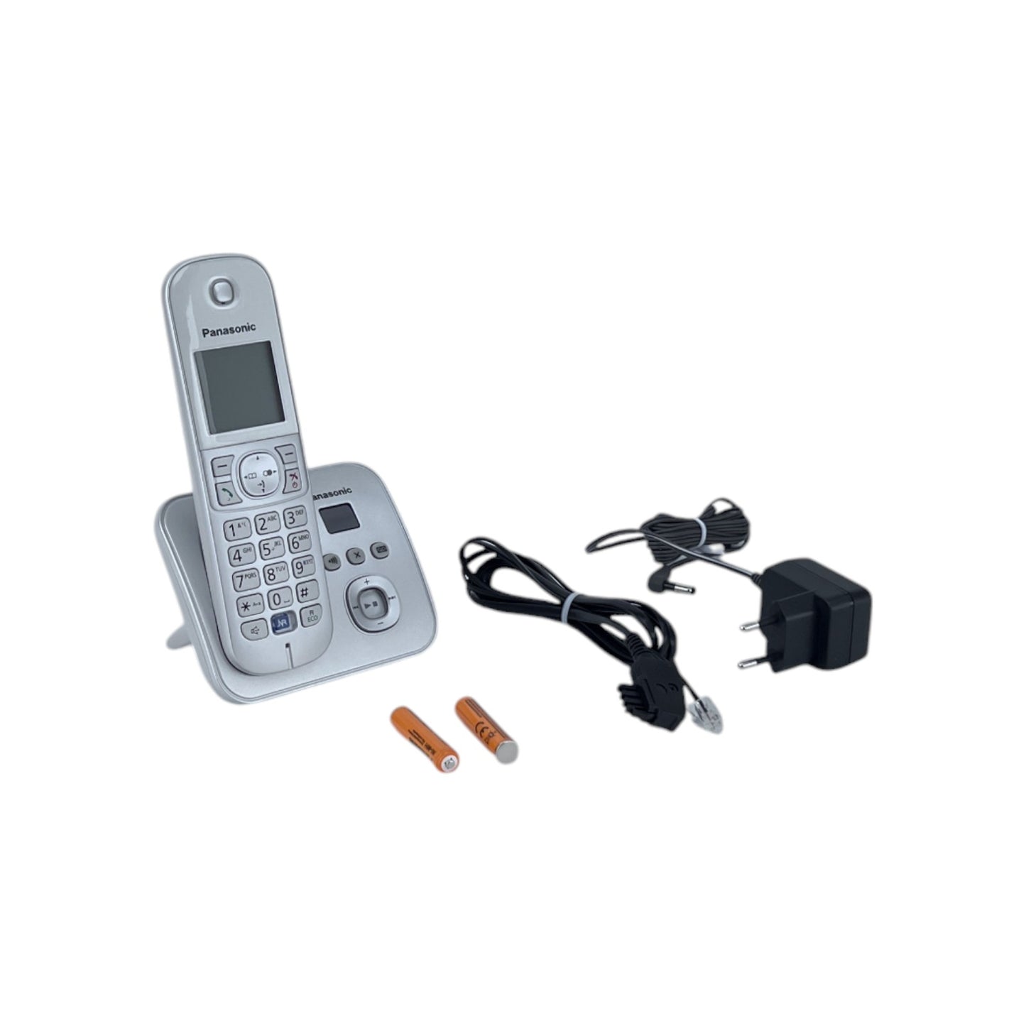 Panasonic DECT-Schnurloses Telefon 1.8 Zoll (4.6 cm) Display Anrufbeantworter | Retourware