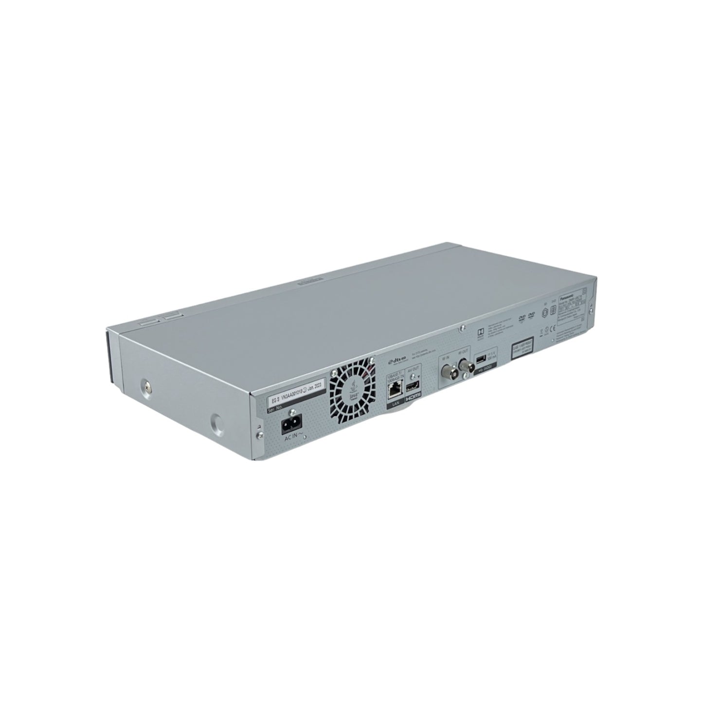 Panasonic DMR-UBC70EGS Recorder 500GB HDD 4K Blu-ray Disc 4K VoD UHD TV silber | Retourware
