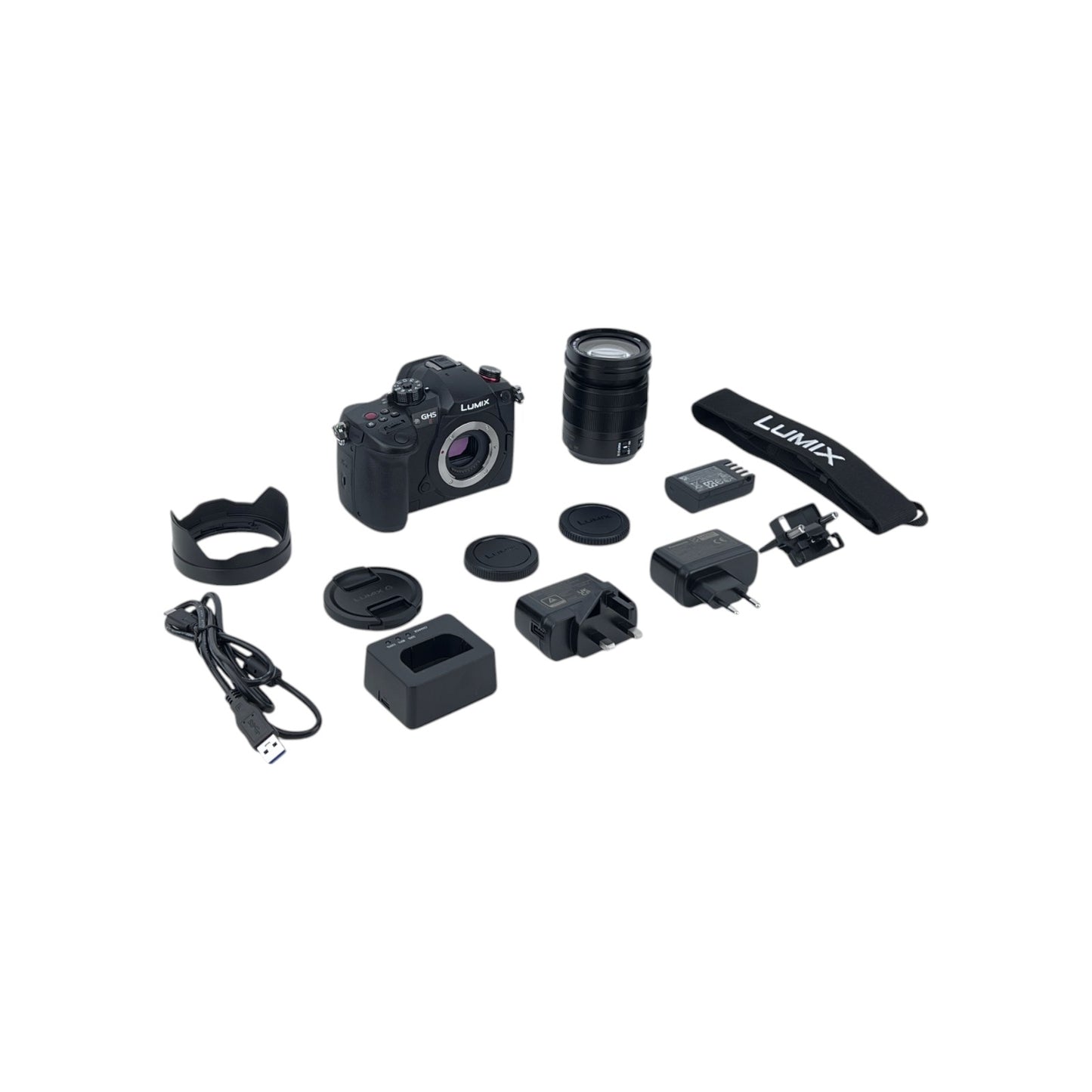 Panasonic LUMIX Systemkamera Objektiv LEICA 12-60mm F2.8-4.0 20.3MP 4K | Retourware