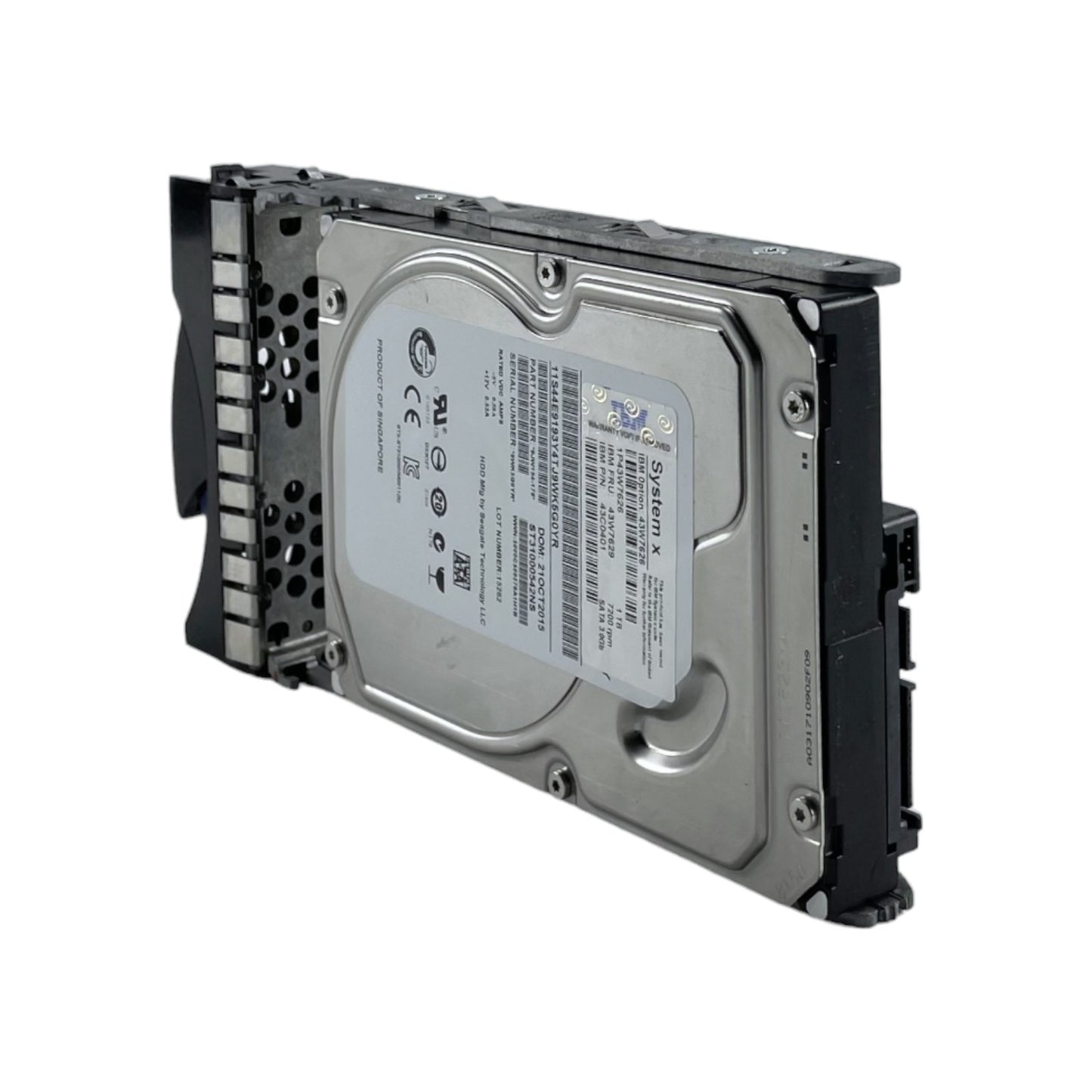 IBM Festplatte 1TB SATA 3.5 Zoll 7200RPM Hot-Plug with Caddy HDD | Neu
