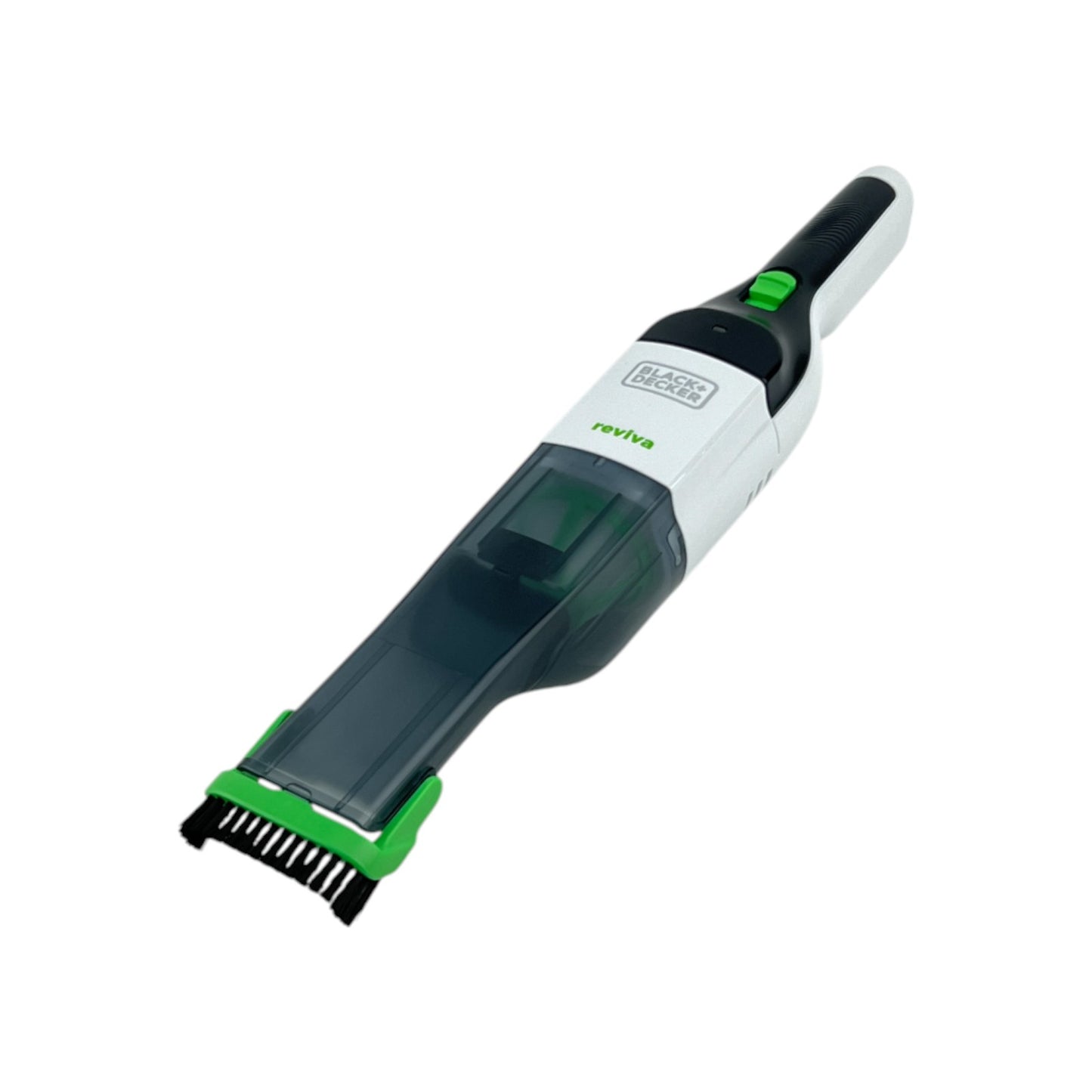 Black&Decker Reviva Akku-Handstaubsauger 7.2V 2.0Ah Li-Ion 17AW 125ml Weiß Grün | Retourware