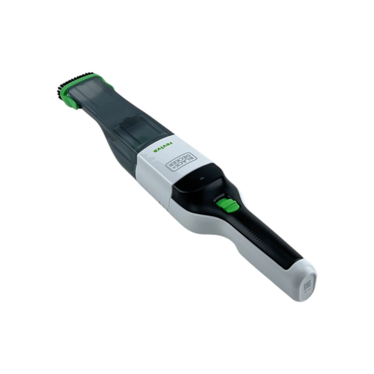 Black&Decker Reviva Akku-Handstaubsauger 7.2V 2.0Ah Li-Ion 17AW 125ml Weiß Grün | Retourware