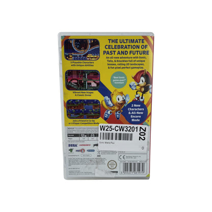 Sonic Mania Plus Nintendo Switch Jump'n'Run Actionspiel Single-/Multiplayer USK6 | Retourware