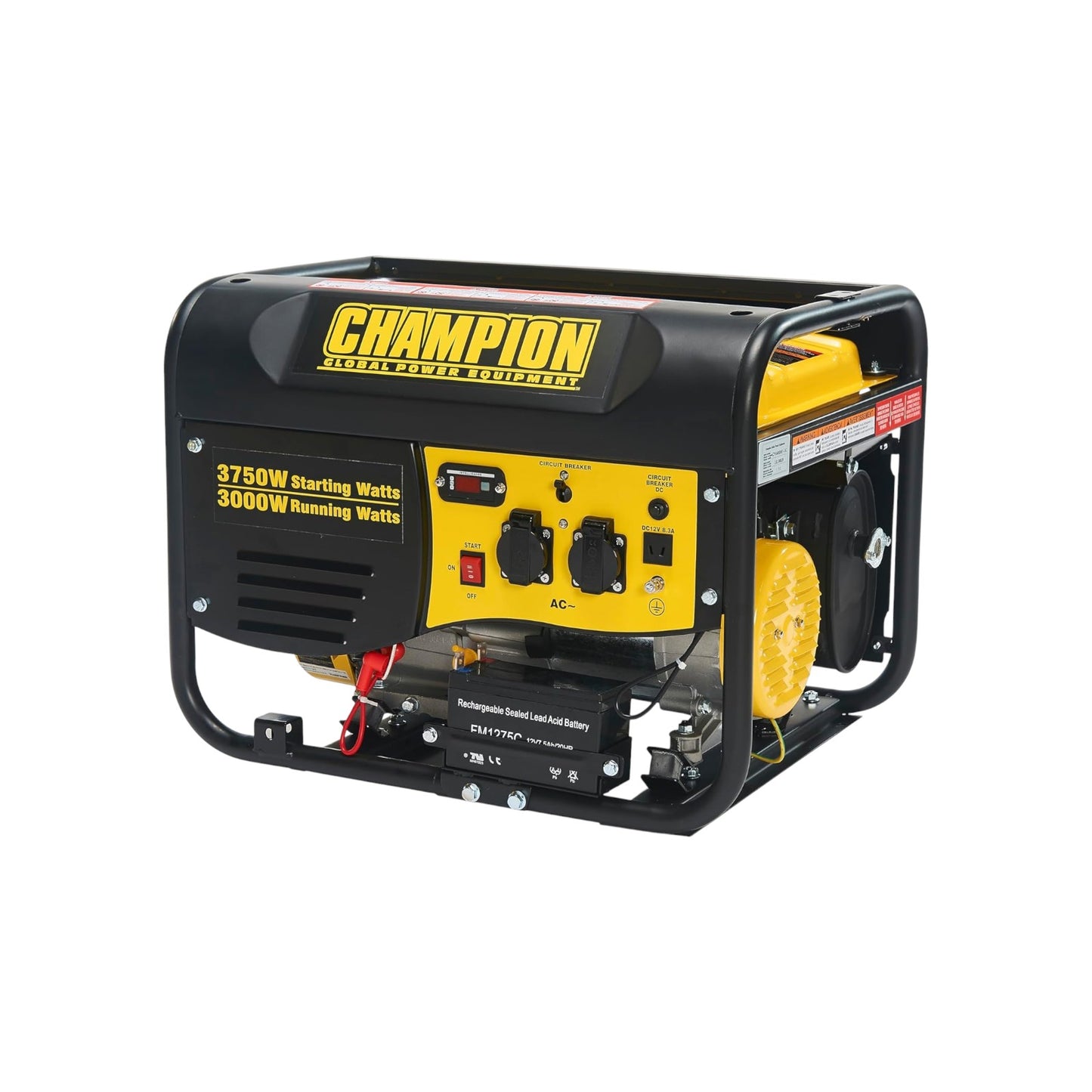 Champion 3500 Watt Benzin Generator Stromerzeuger 230V mit Elektrostart EU | Neu