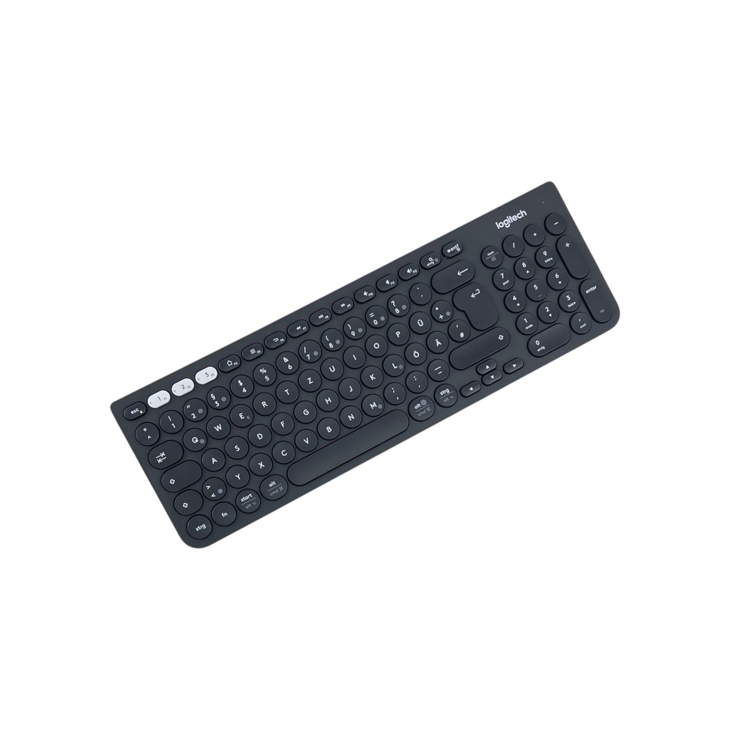 Logitech K780 Multi Device Tastatur Computer Keyboard USB Bluetooth QWERTZ de | Retourware